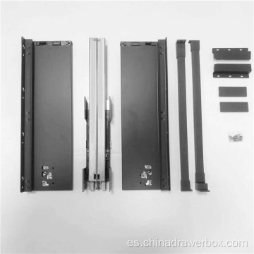 Sistema de cajones de cocina delgada de cajón de cajón de hardware